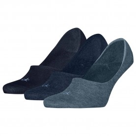 чорапи,мъжки,чорапи,calvin,klein,701234367,no,show,socks,3,pairs,denim,(blue)