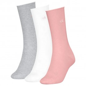 чорапи,дамски,чорапи,calvin,klein,701234368,socks,3,pairs,pink,(multicolor)