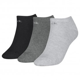 чорапи,дамски,чорапи,calvin,klein,701234369,short,socks,3,pairs,grey,melange