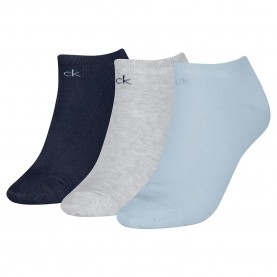 чорапи,дамски,чорапи,calvin,klein,701234369,short,socks,3,pairs,light,blue,(blue,grey)