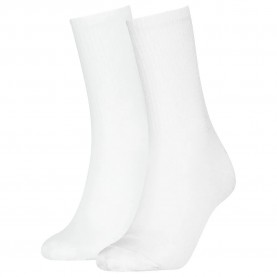чорапи,дамски,чорапи,calvin,klein,701235379,crew,socks,2,pairs,light,grey,(white)