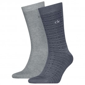 чорапи,мъжки,чорапи,calvin,klein,701235969,socks,2,pairs,dark,grey,(grey)