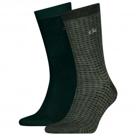 чорапи,мъжки,чорапи,calvin,klein,701235971,socks,2,pairs,dark,green,(green)
