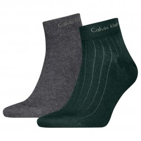 чорапи,мъжки,чорапи,calvin,klein,701235972,socks,2,pairs,dark,green,(green,grey)