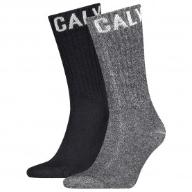 чорапи,мъжки,чорапи,calvin,klein,701235978,crew,socks,2,pairs,black,(black,grey)