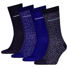 чорапи,мъжки,чорапи,calvin,klein,701235980,socks,4,pairs,blue,combo