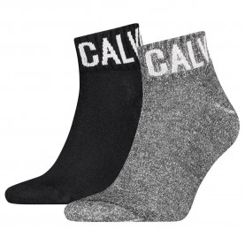 чорапи,мъжки,чорапи,calvin,klein,701236560,socks,2,pairs,black,(black,grey)