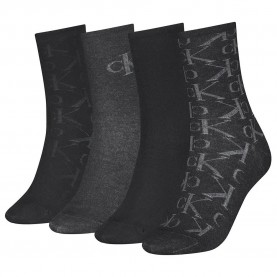 чорапи,дамски,чорапи,calvin,klein,holiday,socks,4,pairs,black