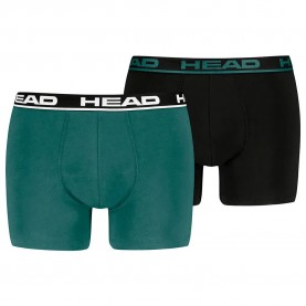 боксерки,мъжко,бельо,head,basic,boxers,2,units,green,black,combo,(green,black)