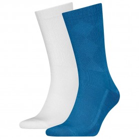 чорапи,мъжки,чорапи,levi´s,®,701235807,crew,socks,2,pairs,blue,white,(white,blue)