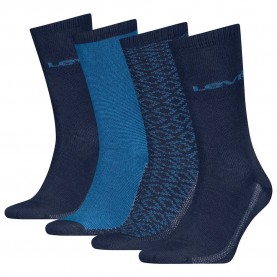 Чорапи Levi´s ® 701235808 socks 4 pairs - Blue (Blue Combo) чорапи,мъжки,чорапи,дамски,чорапи,levi´s,®,701235808,socks,4,pairs,blue,(blue,combo)