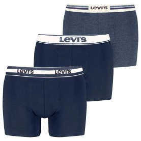 боксерки,мъжко,бельо,levi´s,®,icn,combi,brief,boxers,3,units,navy,combo,(blue)