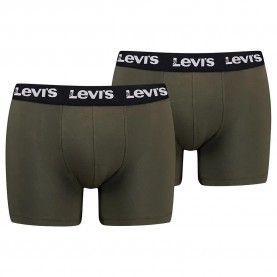 боксерки,мъжко,бельо,levi´s,®,repeat,logo,brief,boxers,2,units,khaki,(green)