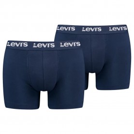 боксерки,мъжко,бельо,levi´s,®,repeat,logo,brief,boxers,2,units,navy,(blue)