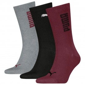 чорапи,мъжки,чорапи,puma,701233658,crew,socks,3,pairs,burgundy,black,grey,(multicolor)