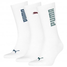 чорапи,мъжки,чорапи,дамски,чорапи,puma,701233658,crew,socks,3,pairs,white,(white,colored,logos)