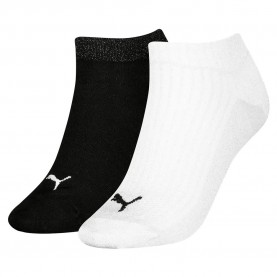 чорапи,дамски,чорапи,puma,701233671,short,socks,2,pairs,white,black,(white,black)
