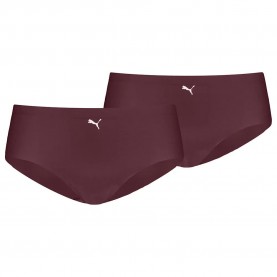 дамско,бельо,дамски,бикини,и,танкини,puma,seamless,hang,hipster,panties,2,units,purple,(ruby,shimmer)