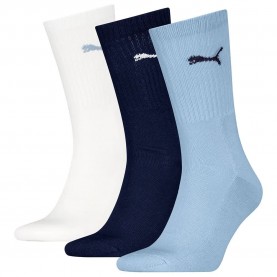 чорапи,мъжки,чорапи,puma,sport,socks,3,pairs,blue,navy,white,(white,blue)