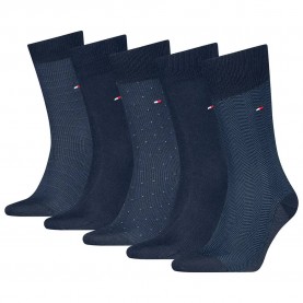 чорапи,мъжки,чорапи,tommy,hilfiger,701235374,socks,5,pairs,navy,(blue)