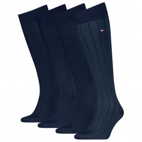 чорапи,мъжки,чорапи,tommy,hilfiger,701235378,long,socks,4,pairs,blue,(navy)