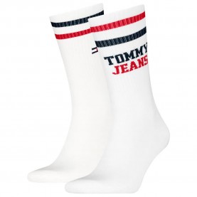 чорапи,мъжки,чорапи,tommy,hilfiger,701236466,crew,socks,2,pairs,white