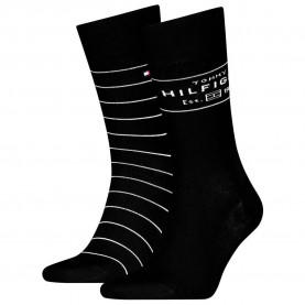 чорапи,мъжки,чорапи,tommy,hilfiger,701236634,socks,2,pairs,black
