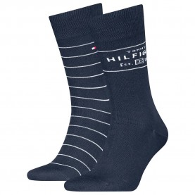 чорапи,мъжки,чорапи,tommy,hilfiger,701236634,socks,2,pairs,navy,(blue)