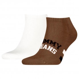 чорапи,мъжки,чорапи,tommy,hilfiger,701236736,short,socks,2,pairs,brown,(brown,white)