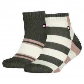 чорапи,детски,чорапи,tommy,hilfiger,701236327,socks,2,pairs,army,green,(green)