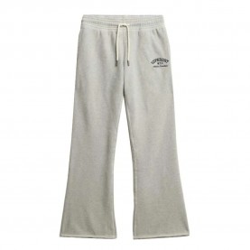 Анцуг Superdry Athletic Embroidered Flare joggers - Grey (Glacier Grey Marl) анцуг,дамски,панталони,superdry,athletic,embroidered,flare,joggers,grey,(glacier,grey,marl)