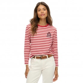 тениска,мъжки,тениски,дамски,тениски,superdry,country,club,stripe,long,sleeve,t,shirt,red,(red,stripe)