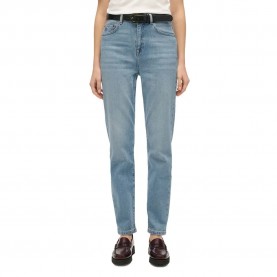 Дънки Superdry High Rise Mom jeans - Blue (Mid Blue Denim) дънки,дамски,панталони,superdry,high,rise,mom,jeans,blue,(mid,blue,denim)