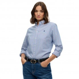 риза,с,дълъг,ръкав,дамски,блузи,дамски,ризи,superdry,slim,oxford,bd,long,sleeve,shirt,blue,pink,stripe,(blue)