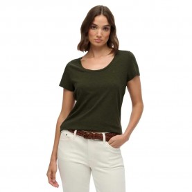 тениска,дамски,тениски,superdry,studios,scoop,neck,short,sleeve,t,shirt,beetle,green,(green)