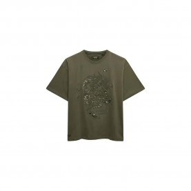 тениска,мъжки,тениски,дамски,тениски,superdry,tattoo,embellish,oversized,short,sleeve,t,shirt,green,(dusty,olive,green)