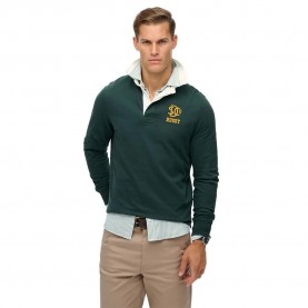 Superdry Vintage Athletic Rugby long sleeve polo - Green (Enamel Green) мъжки,блузи,с,яка,superdry,vintage,athletic,rugby,long,sleeve,polo,green,(enamel,green)