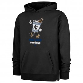 Суичър 47 MLB New York Yankees Cartoon Foundation hoodie - Black суичър,мъжки,пуловери,47,mlb,new,york,yankees,cartoon,foundation,hoodie,black