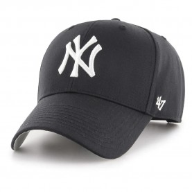 Юношеска шапка 47 MLB New York Yankees Raised Basic MVP junior cap - Black юношеска,шапка,всички,шапки,47,mlb,new,york,yankees,raised,basic,mvp,junior,cap,black