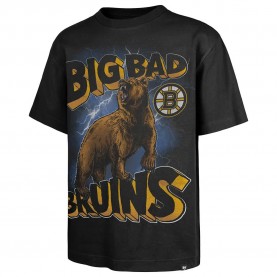Тениска 47 NHL Boston Bruins Sigma Foundation short sleeve T-shirt - Flint Black тениска,мъжки,тениски,47,nhl,boston,bruins,sigma,foundation,short,sleeve,t,shirt,flint,black