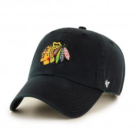 шапка,всички,шапки,47,nhl,chicago,blackhawks,clean,up,cap,black,(black)