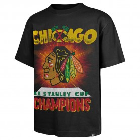 Тениска 47 NHL Chicago Blackhawks Sigma Foundation short sleeve T-shirt - Flint Black тениска,мъжки,тениски,47,nhl,chicago,blackhawks,sigma,foundation,short,sleeve,t,shirt,flint,black