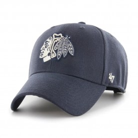 Шапка с козирка 47 NHL Chicago Blackhawks MVP snapback cap - Blue (Navy) шапка,с,козирка,всички,шапки,47,nhl,chicago,blackhawks,mvp,snapback,cap,blue,(navy)