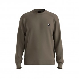 Блуза BOSS Illian 10272152 01 sweater - Brown (Open Brown) блуза,мъжки,пуловери,дамски,пуловери,boss,illian,10272152,01,sweater,brown,(open,brown)