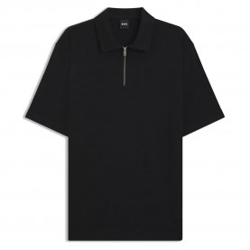 BOSS Paras 57 10262957 01 Polo - Black (Black) дамски,блузи,с,яка,мъжки,блузи,с,яка,boss,paras,57,10262957,01,polo,black,(black)