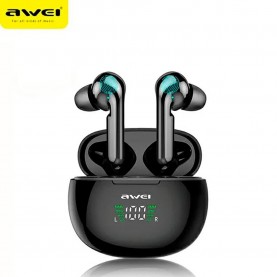 слушалки,слушалки,awei,5.0,t15p,wireless,earphones,black