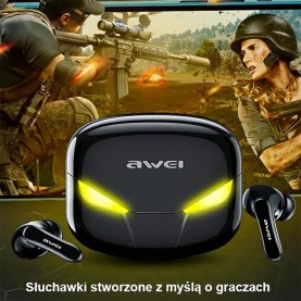 слушалки,слушалки,awei,5.0,t35,wireless,earphones,black