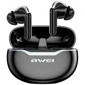 слушалки,слушалки,awei,5.3,t50,pro,wireless,earphones,black