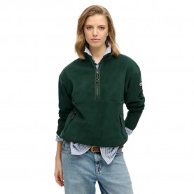 блуза,дамски,блузи,superdry,active,half,zip,sweatshirt,enamel,green,(green)