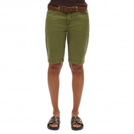 Къси панталони Superdry City chino shorts - Green (Olive Khaki) къси,панталони,дамски,панталони,superdry,city,chino,shorts,green,(olive,khaki)